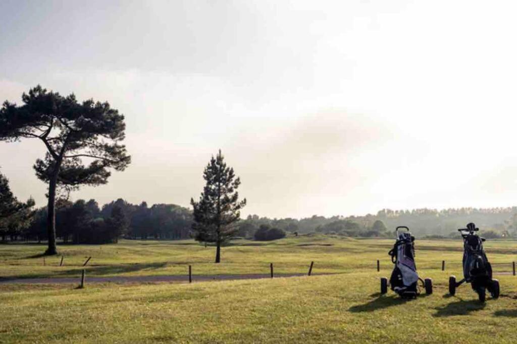 Chambre Forestière: Indépendante avec Vue sur le Golf et Plage Le Touquet Exterior photo
